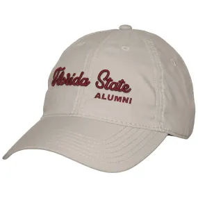 Legacy Florida State Alumni Cool Fit Adjustable Cap - Stone