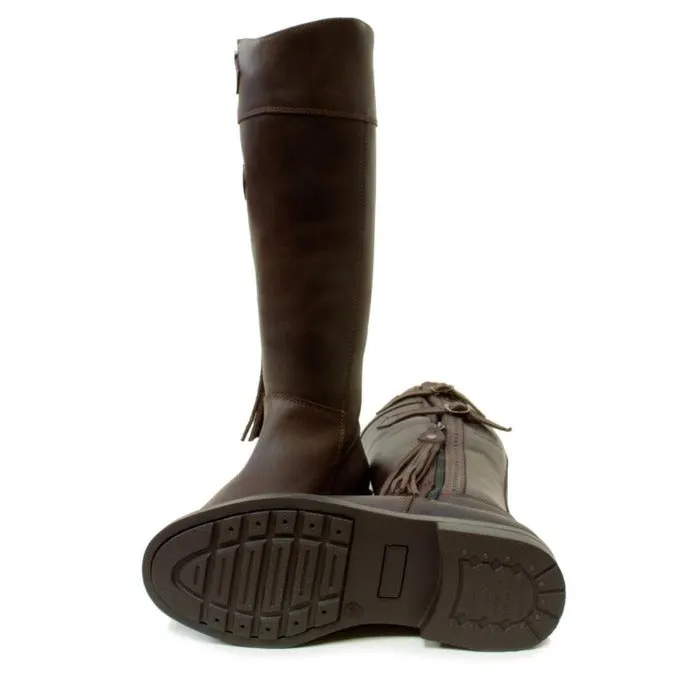 Lucianna Tassel Boots - Brown - Standard and Wide Fit