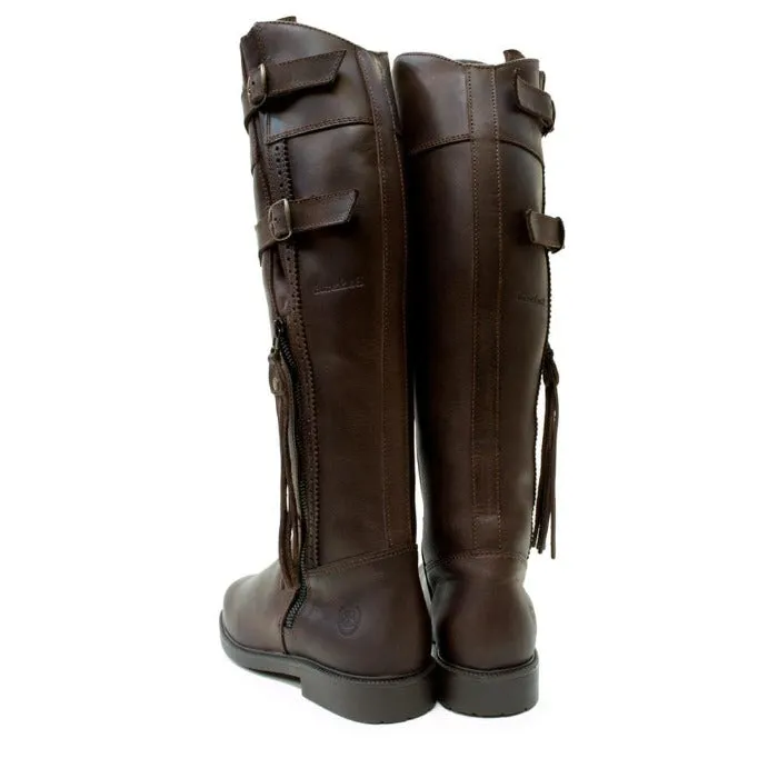 Lucianna Tassel Boots - Brown - Standard and Wide Fit