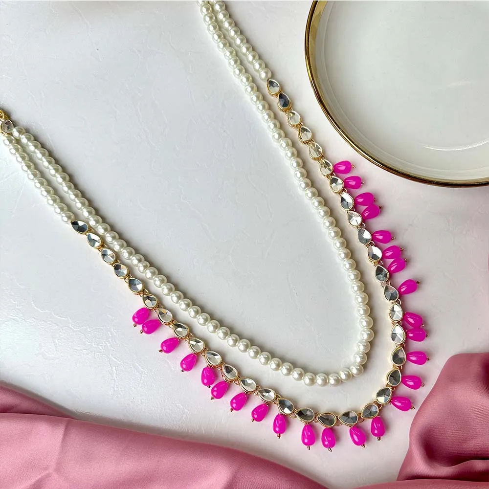 Mahnoor Set (Shocking Pink)