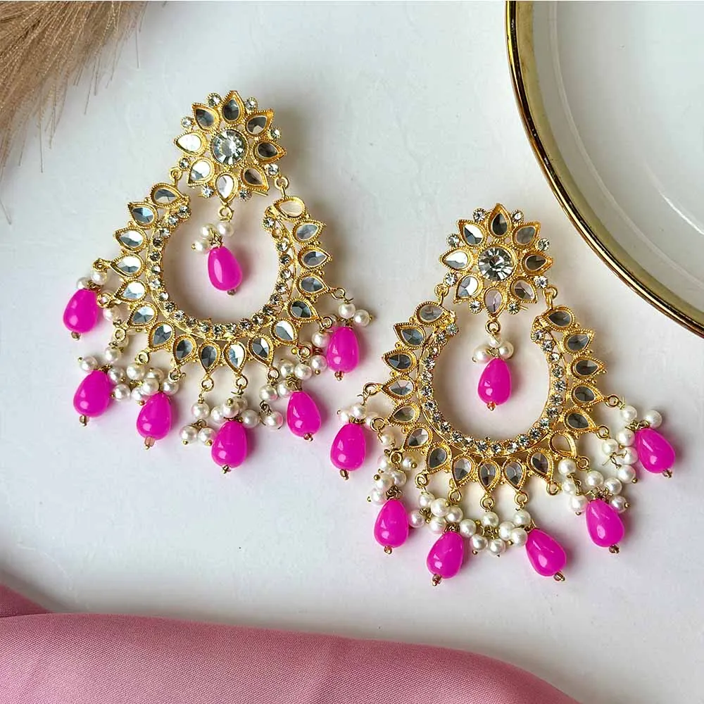 Mahnoor Set (Shocking Pink)