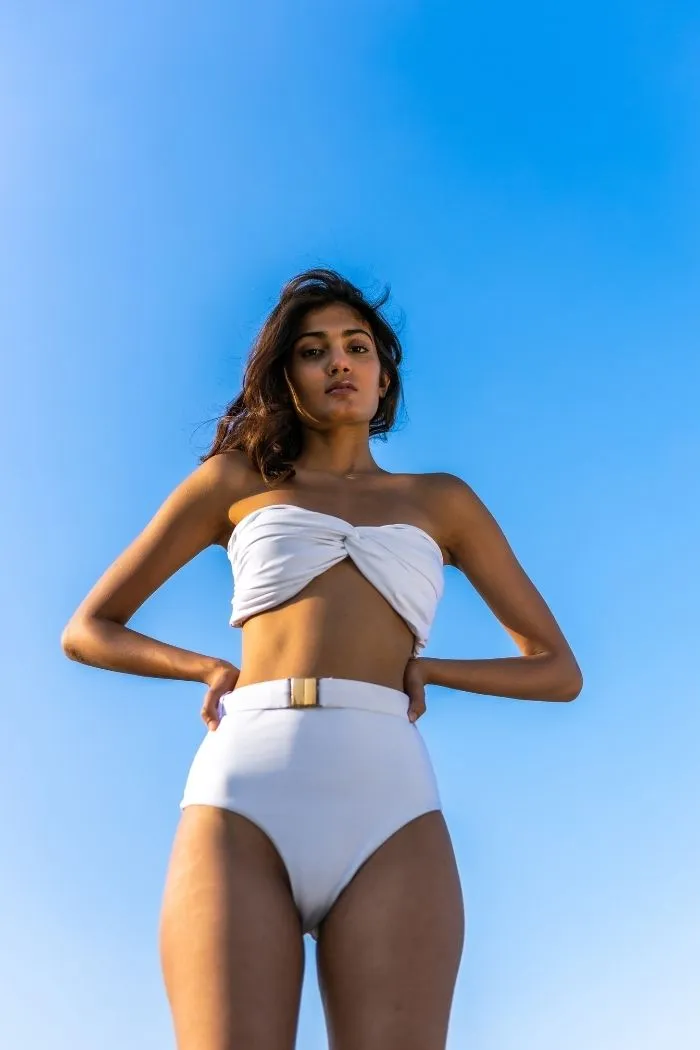 Manushi Chhillar in our On Cloud Bikini Set