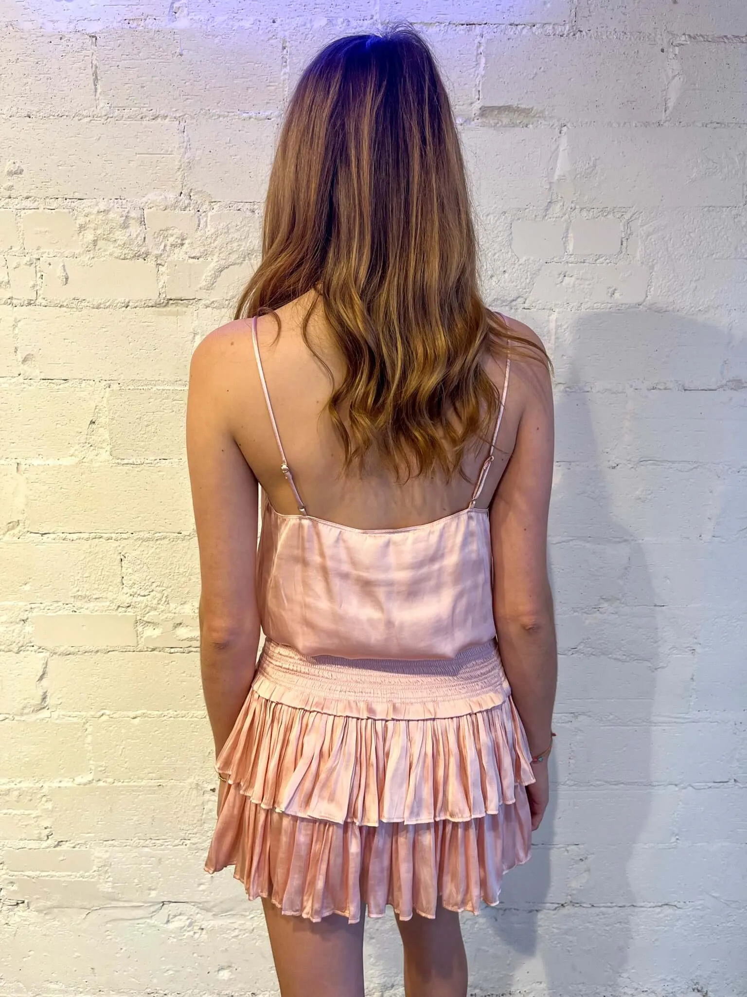 My Happy Place Smocked Skirt