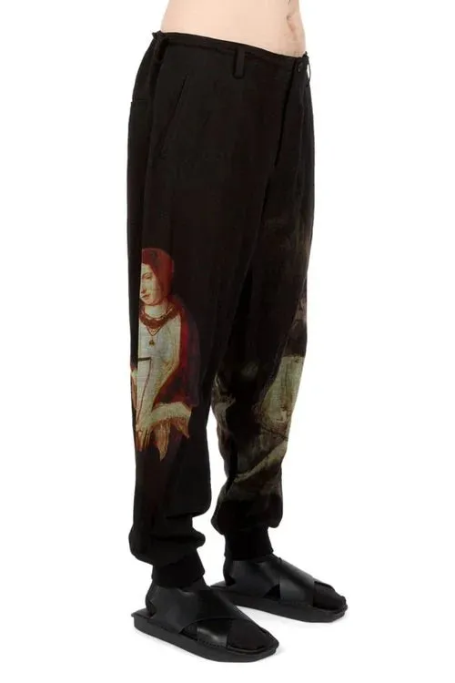 Nightmare Ribbed Hem Pants