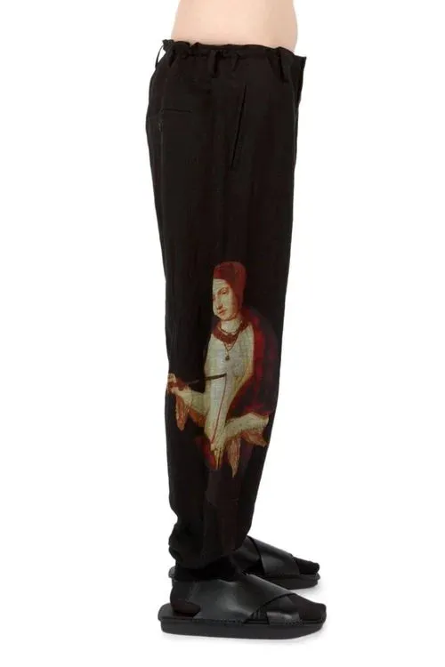 Nightmare Ribbed Hem Pants