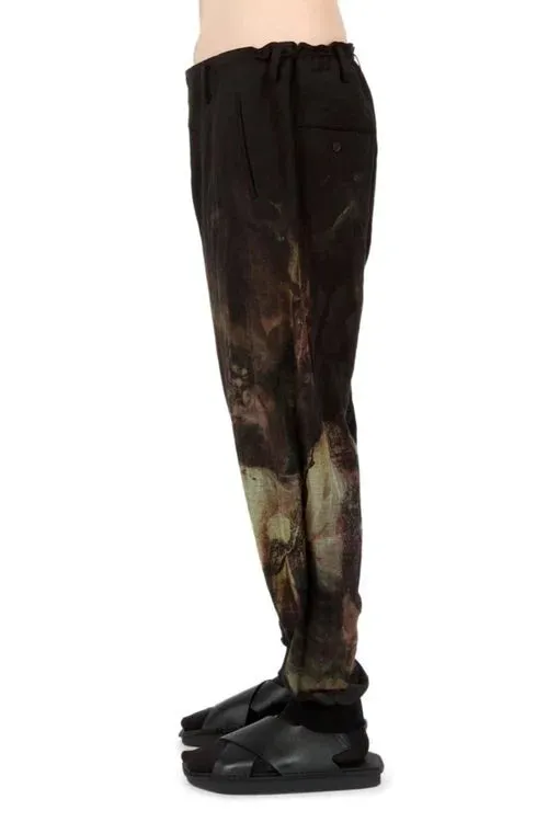 Nightmare Ribbed Hem Pants