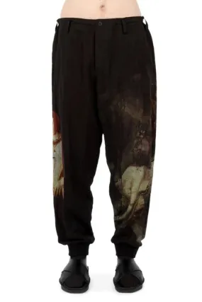 Nightmare Ribbed Hem Pants