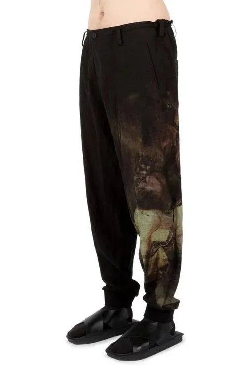 Nightmare Ribbed Hem Pants