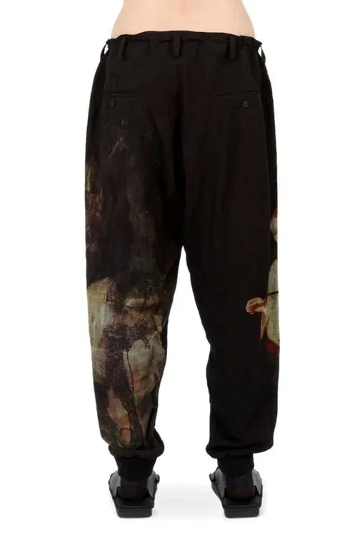 Nightmare Ribbed Hem Pants