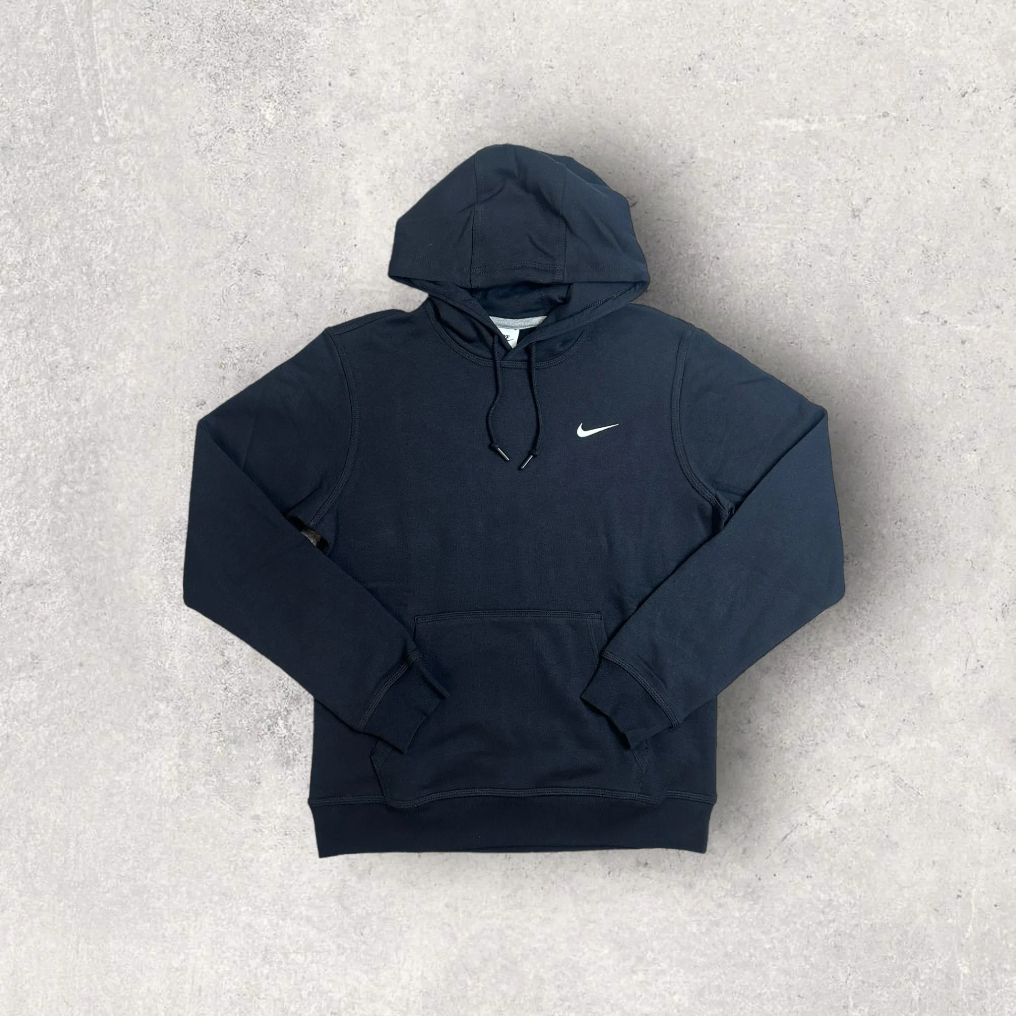 NIKE SWOOSH FLEECE TRACKSUIT - BLACK