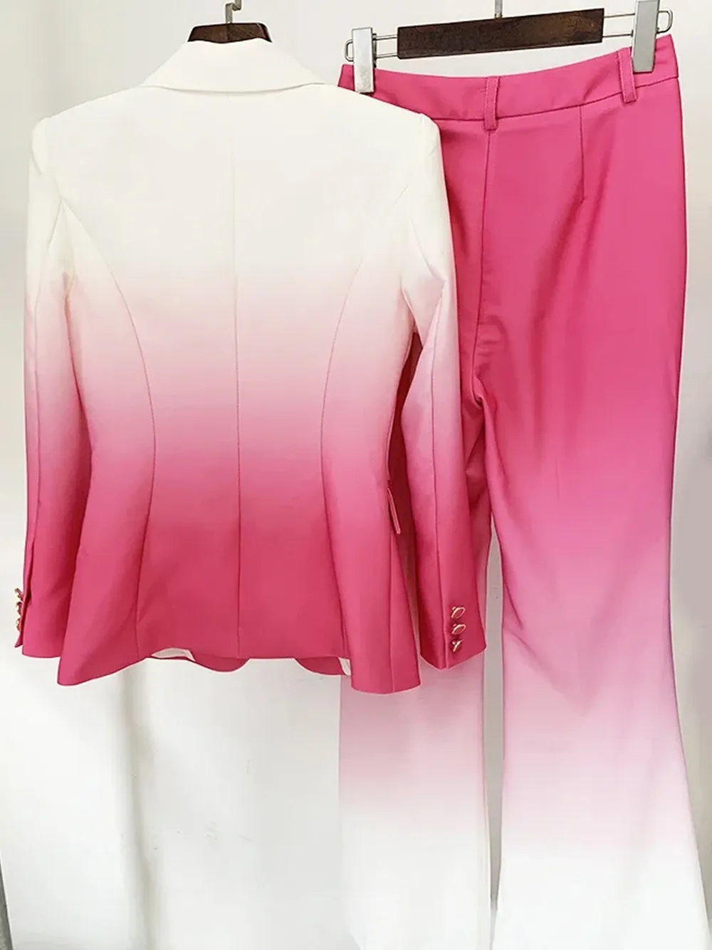 PENDENZA Blazer & Pants Set in Pink