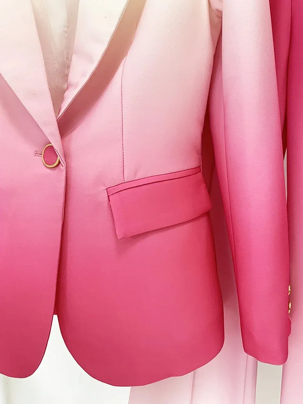 PENDENZA Blazer & Pants Set in Pink