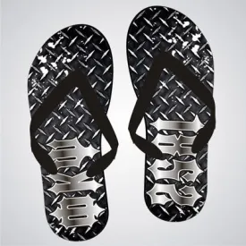 Phi Kappa Psi Diamond Plate Flip-Flops - SBL100 - SUB