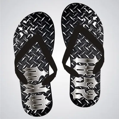 Phi Kappa Psi Diamond Plate Flip-Flops - SBL100 - SUB