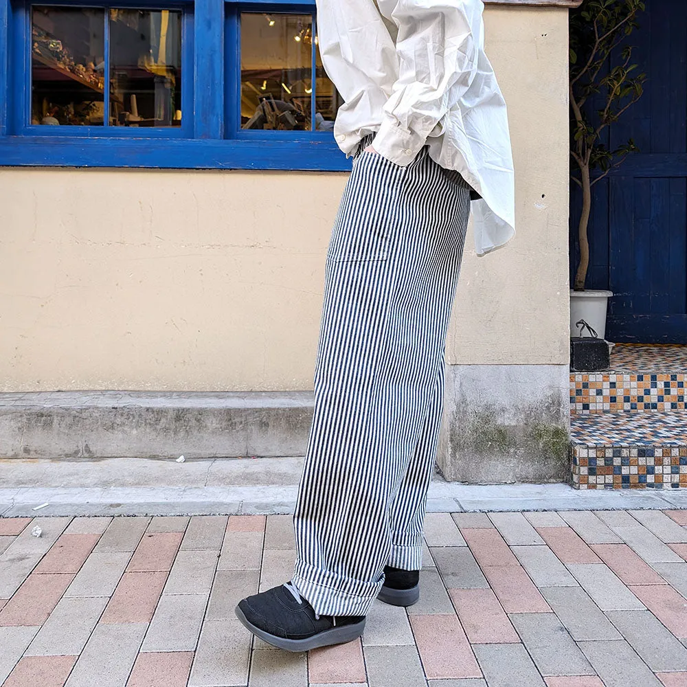 POST O'ALLS - E-Z ARMY NAVY Pants 2 - express stripe indigo - 3313-03