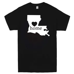 "Louisiana Home State Pride" men's t-shirt
