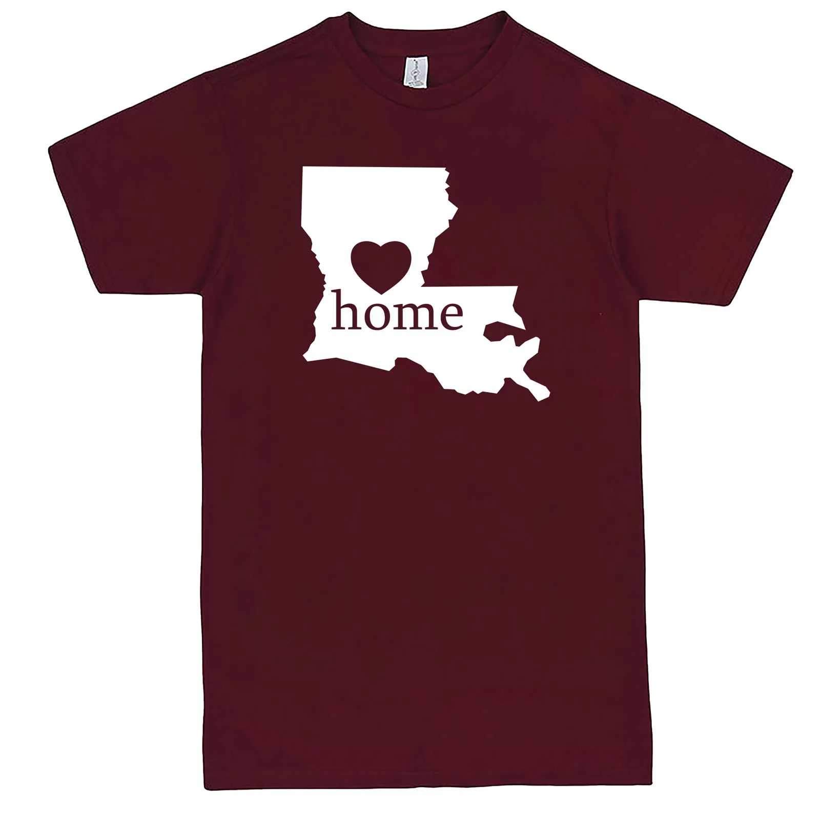 "Louisiana Home State Pride" men's t-shirt