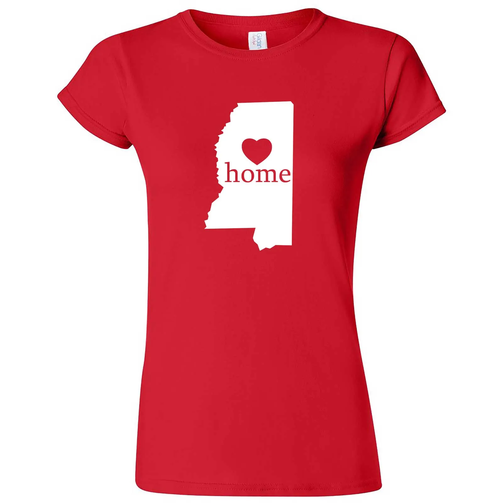 "Mississippi Home State Pride" women's t-shirt