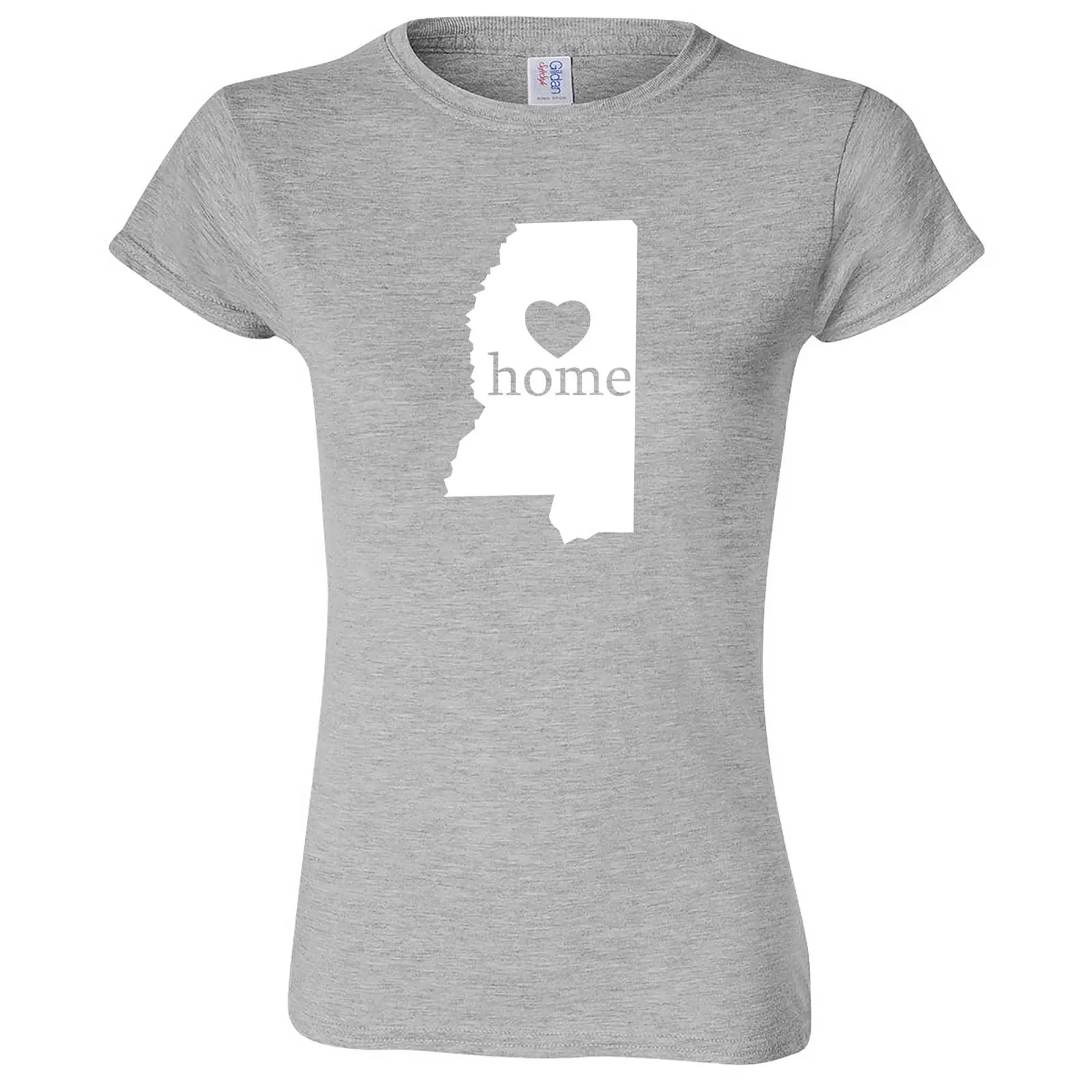 "Mississippi Home State Pride" women's t-shirt