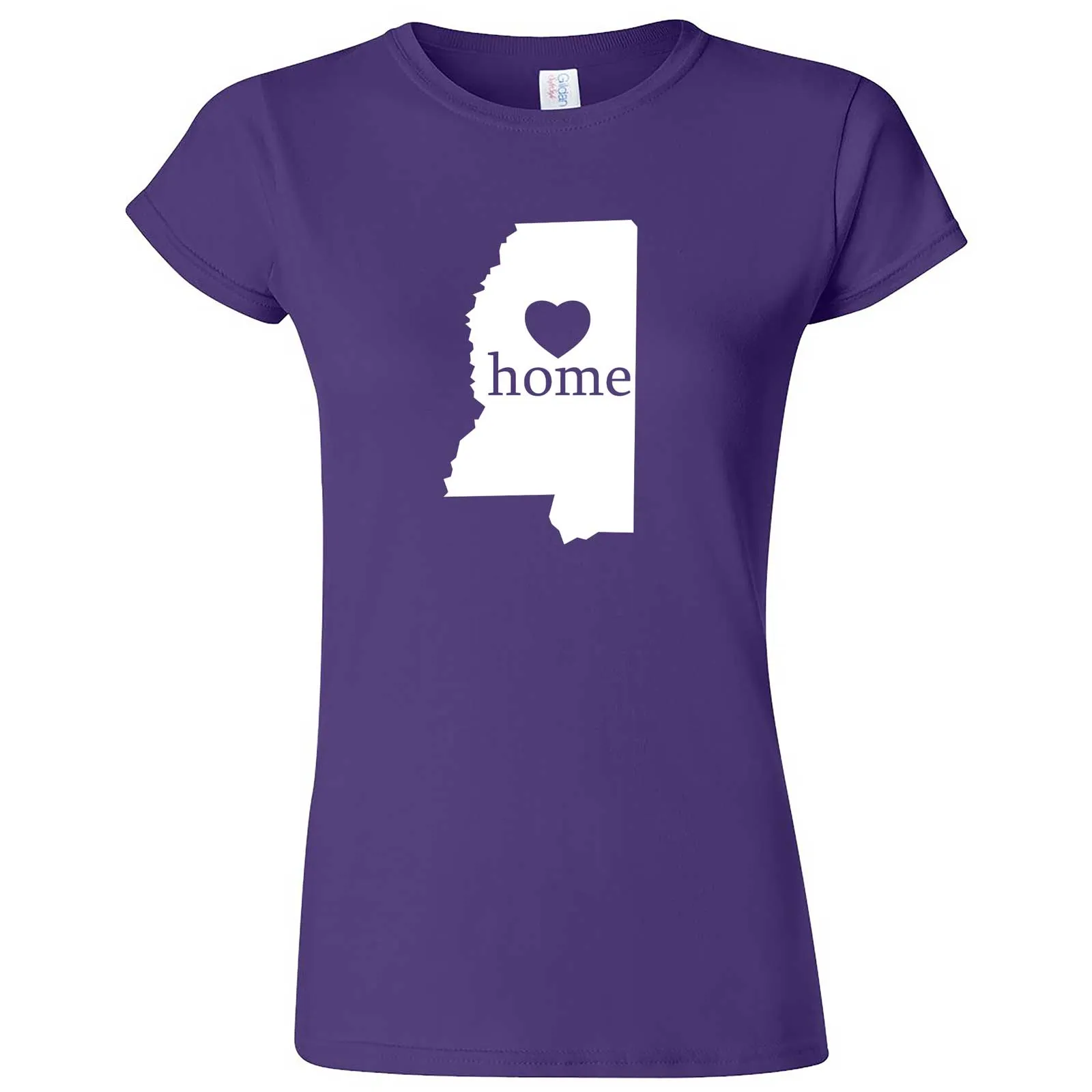 "Mississippi Home State Pride" women's t-shirt