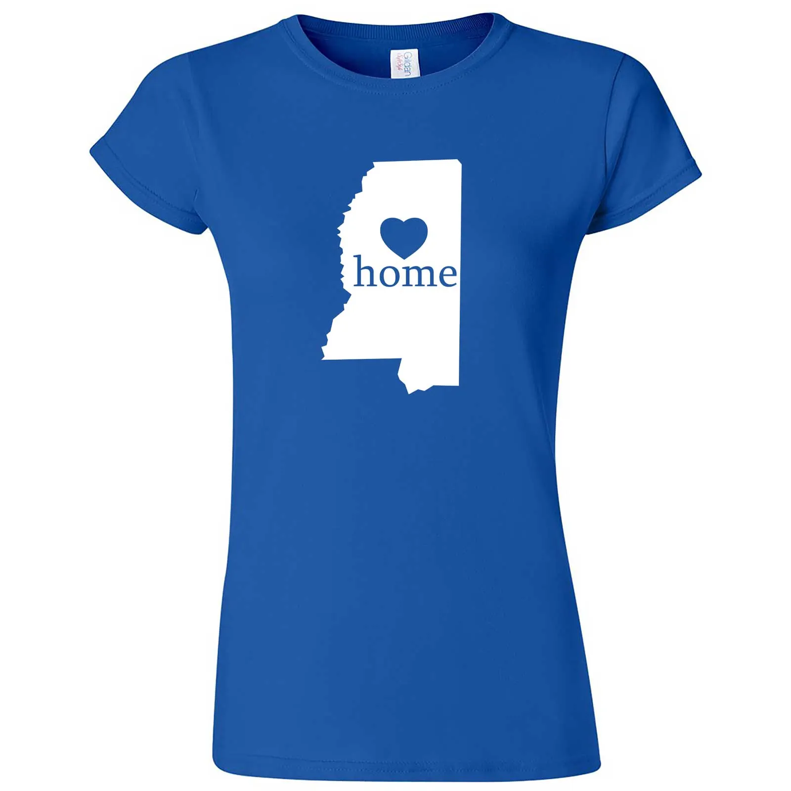 "Mississippi Home State Pride" women's t-shirt