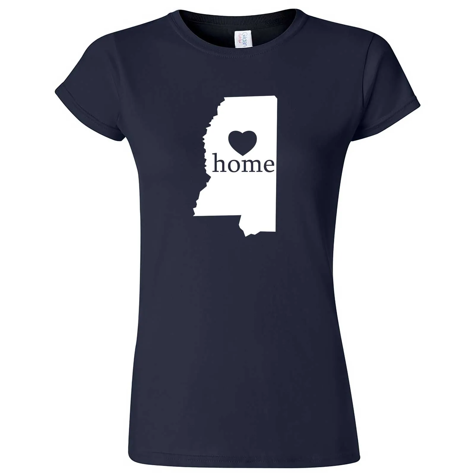 "Mississippi Home State Pride" women's t-shirt