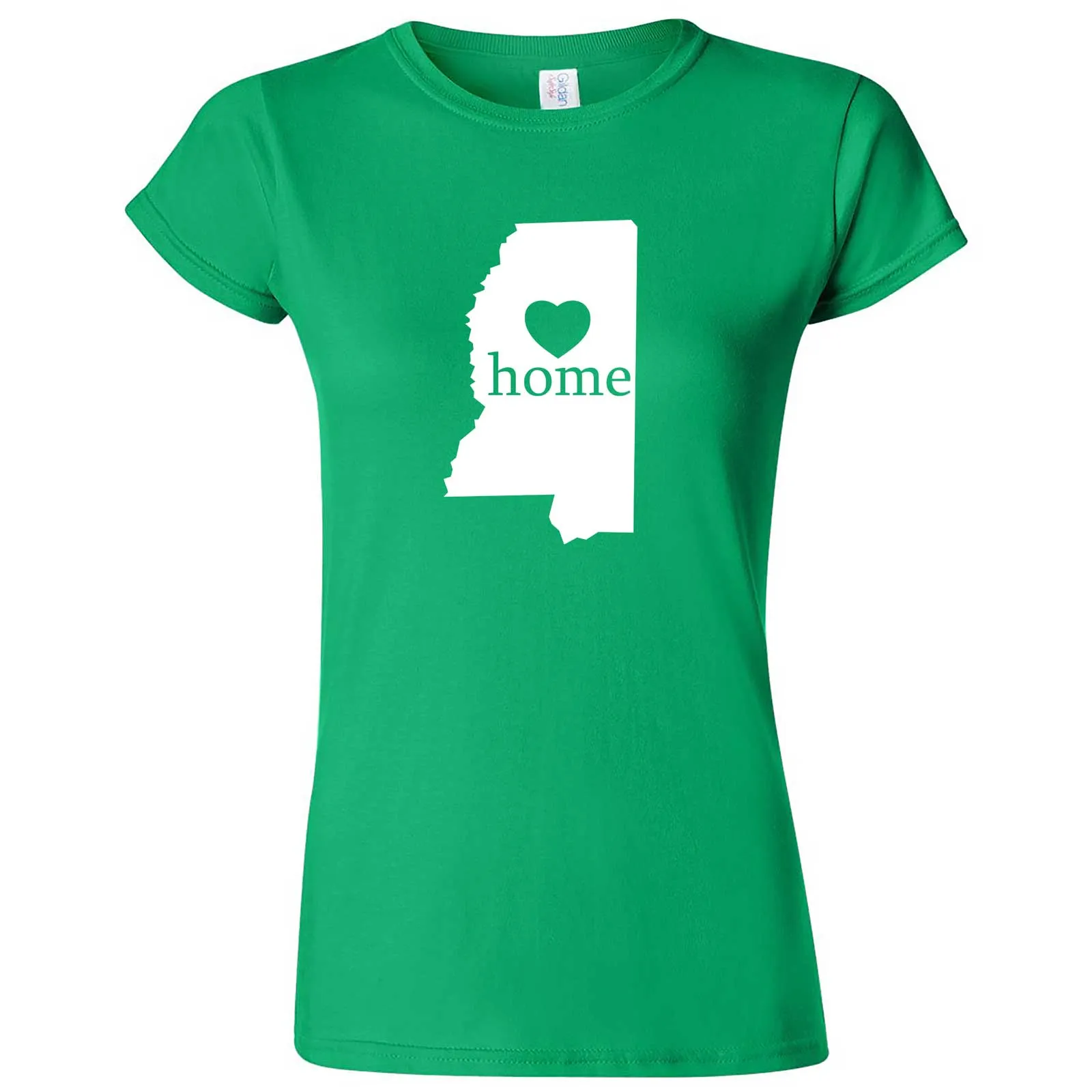 "Mississippi Home State Pride" women's t-shirt