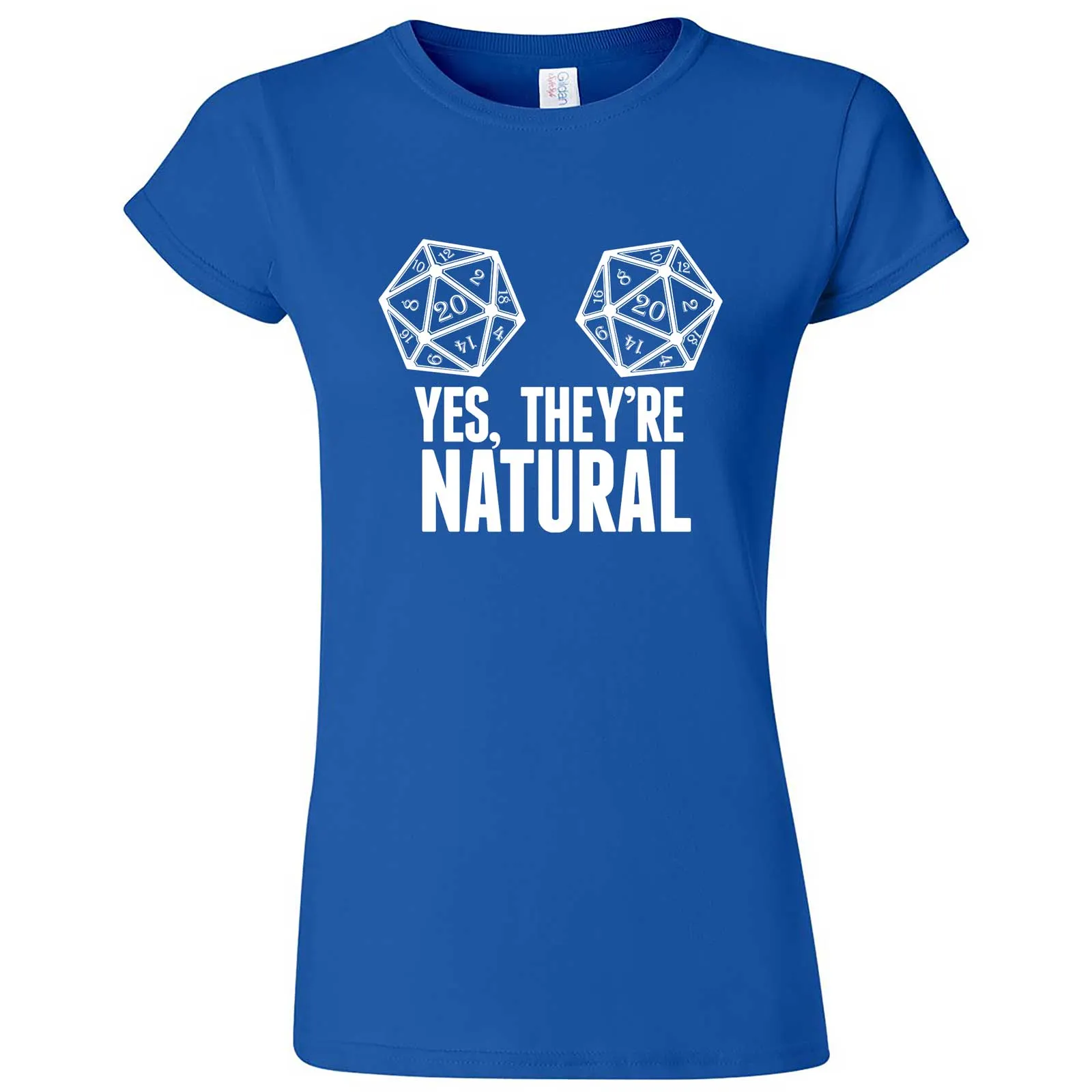 "Yes They're Natural" women's t-shirt