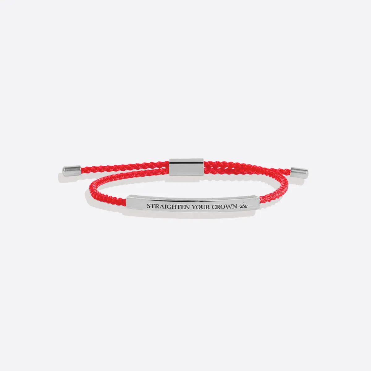 Remember Who You Are and Straighten Your Crown Tube Bracelet