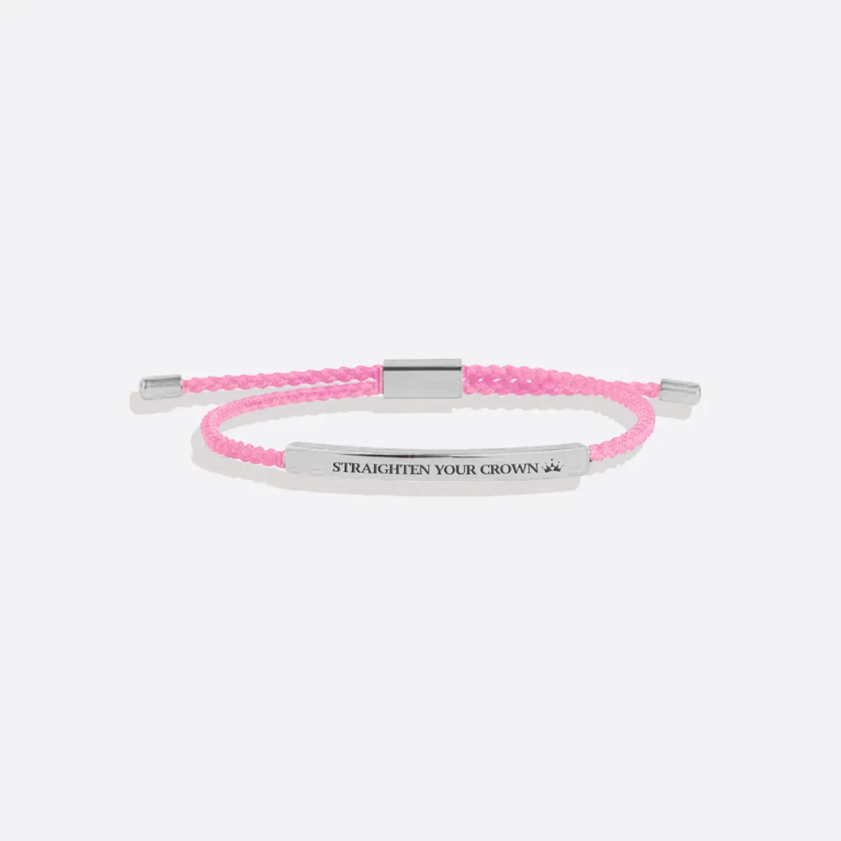 Remember Who You Are and Straighten Your Crown Tube Bracelet