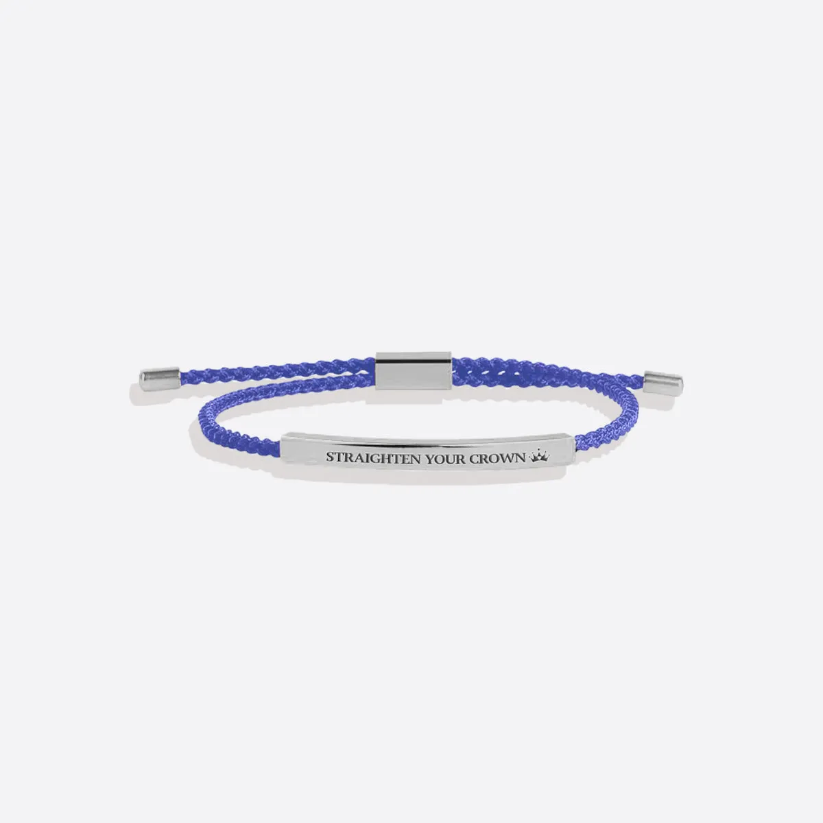 Remember Who You Are and Straighten Your Crown Tube Bracelet