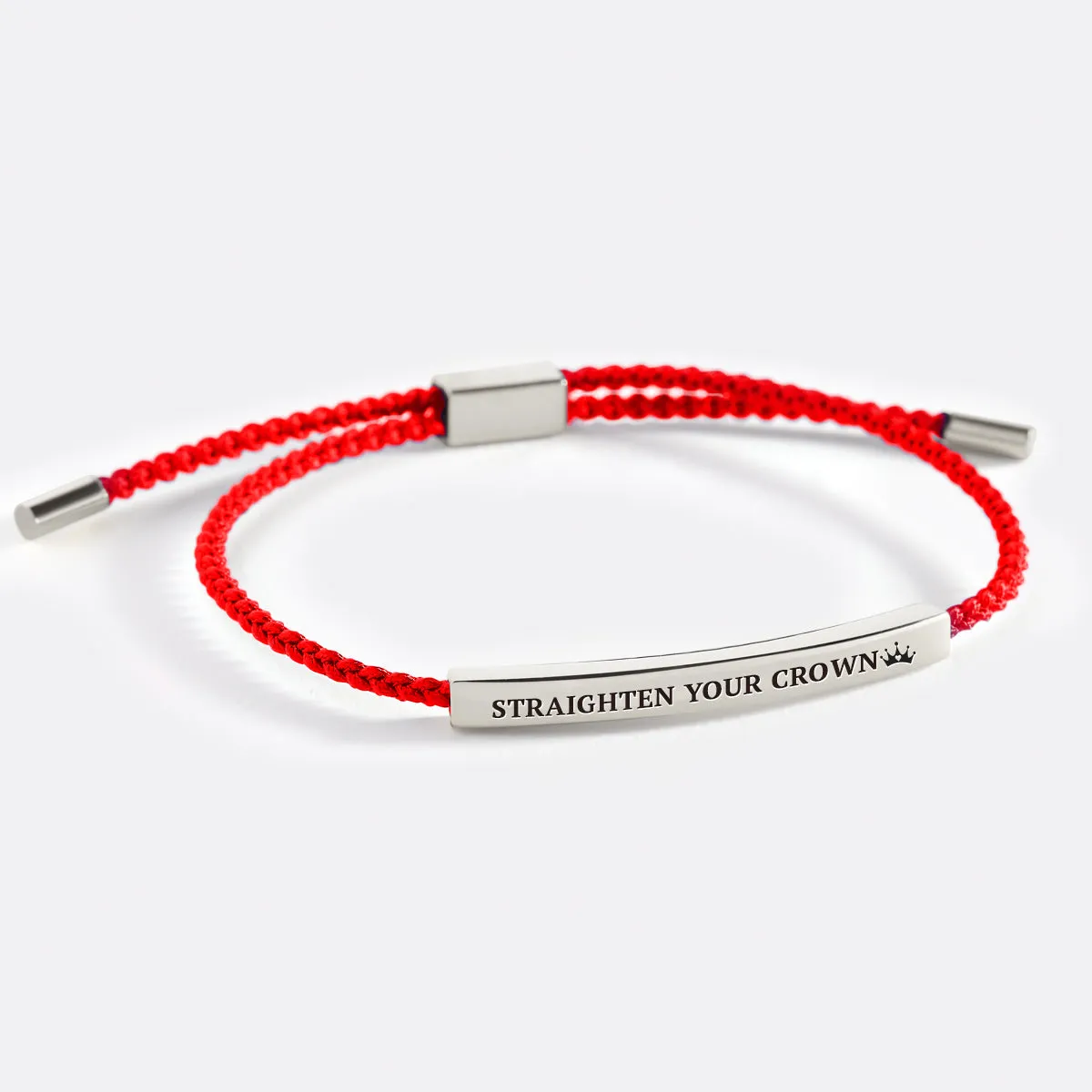 Remember Who You Are and Straighten Your Crown Tube Bracelet