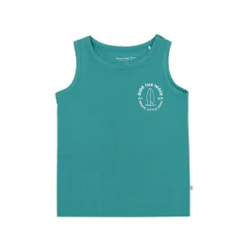 Ride The Wave Bright Blue Tank