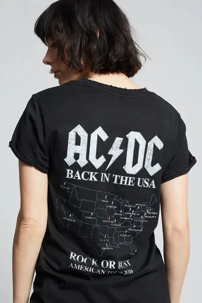 Rock Tee Back In Black