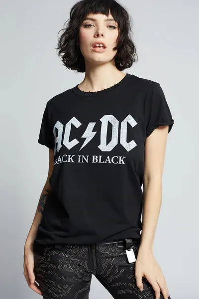 Rock Tee Back In Black