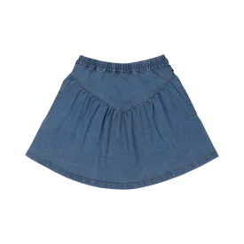 Rock Your Baby Skirt - Chambray Yoke