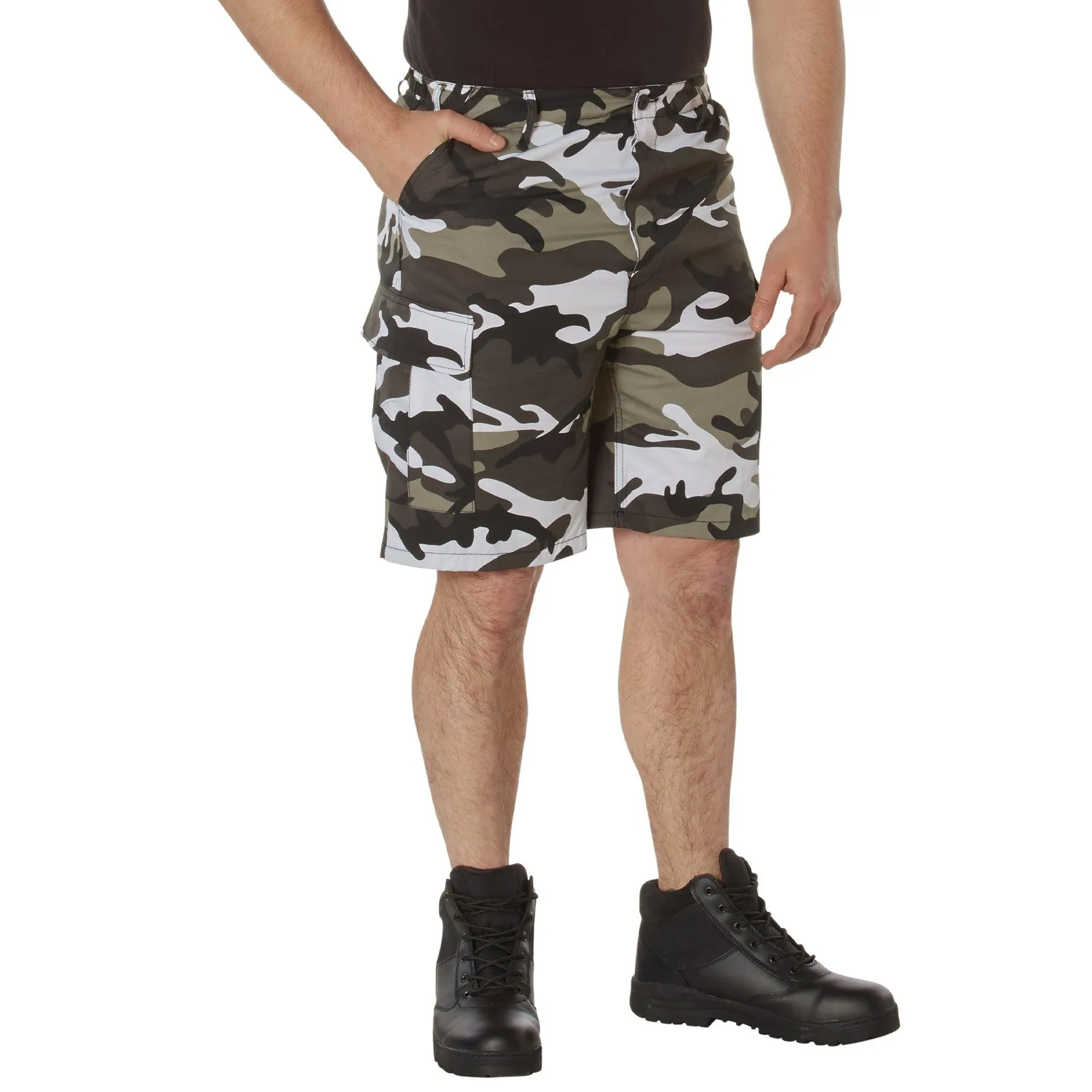 Rothco Mens Camouflage BDU Cargo Shorts