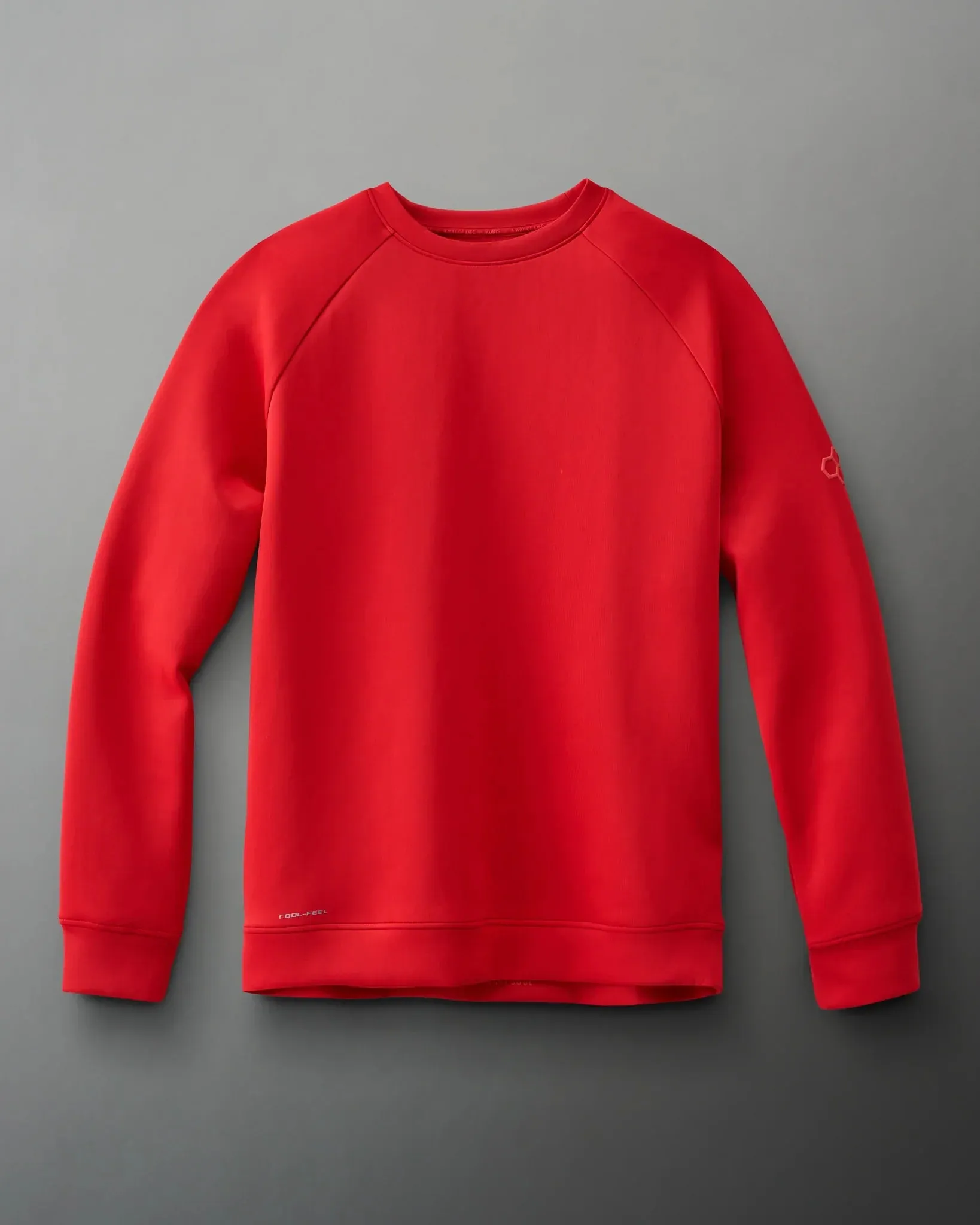 RUDIS COOL-FEEL Crewneck - Red