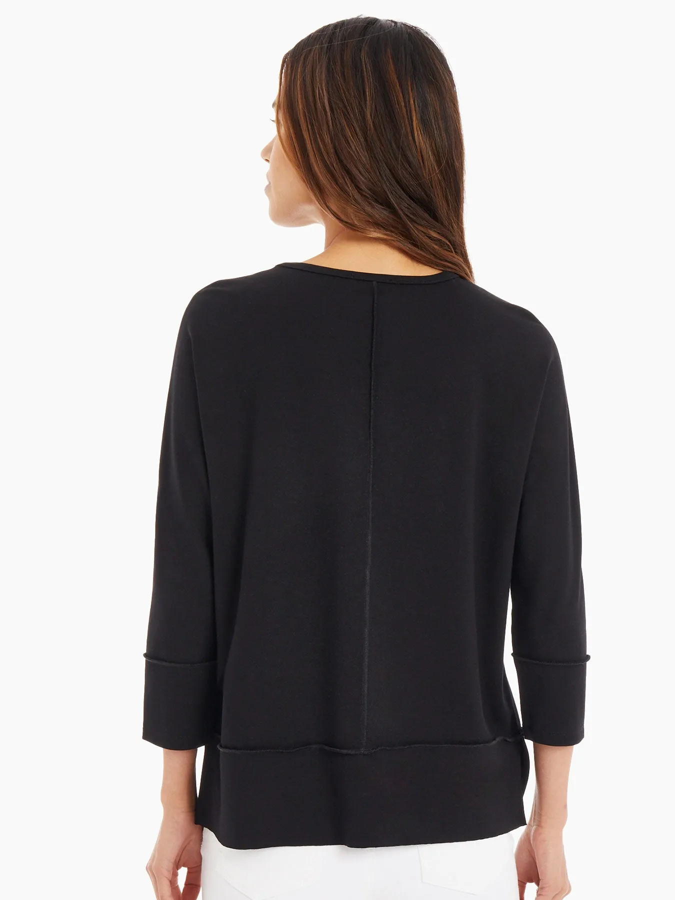 Seam Detail Dolman Tunic