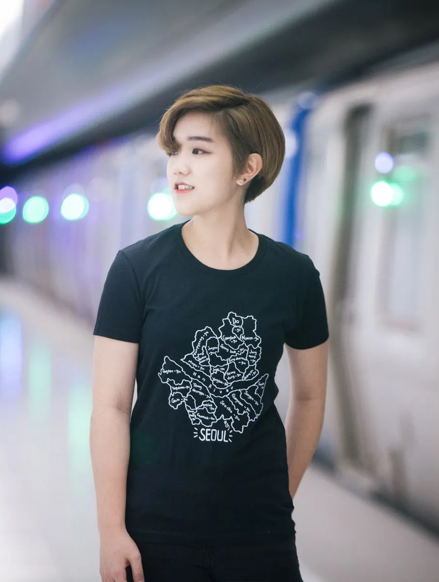 Seoul Map Tee