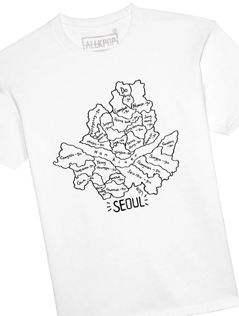 Seoul Map Tee