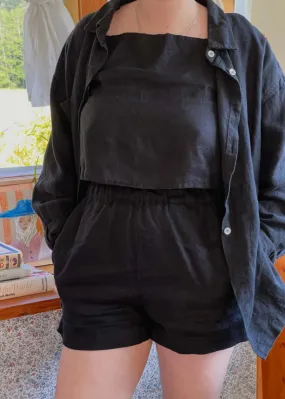 SHELTER - Eva Shorts in Black