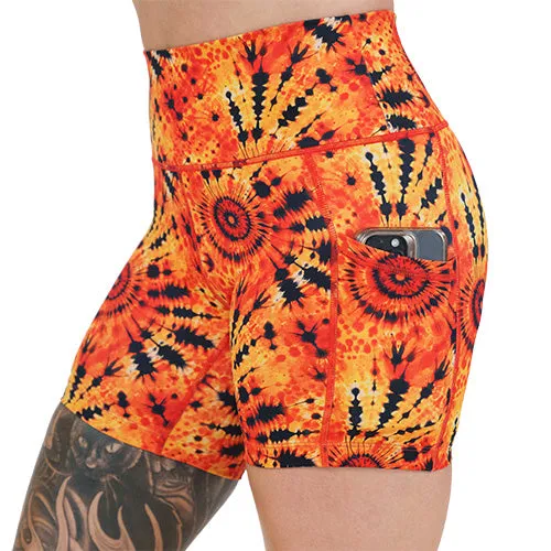 Shorts | Sunset Tie Dye