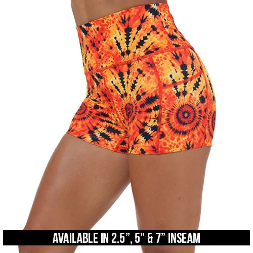 Shorts | Sunset Tie Dye