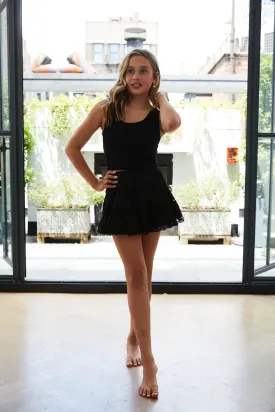 Sofia Heart & Bow Lace Mini Skirt