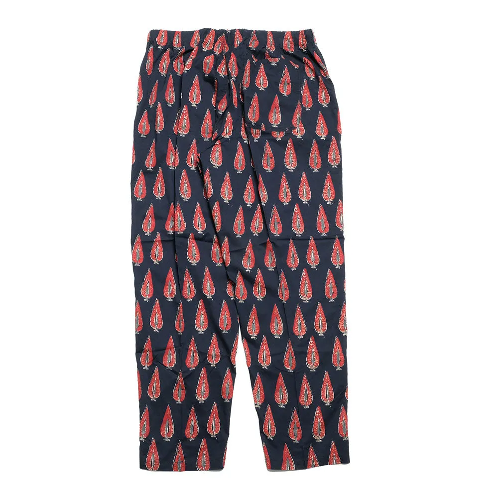 SOUTH2 WEST8 - String Slack Pant - Cotton Cloth / Batik Printed - OT553