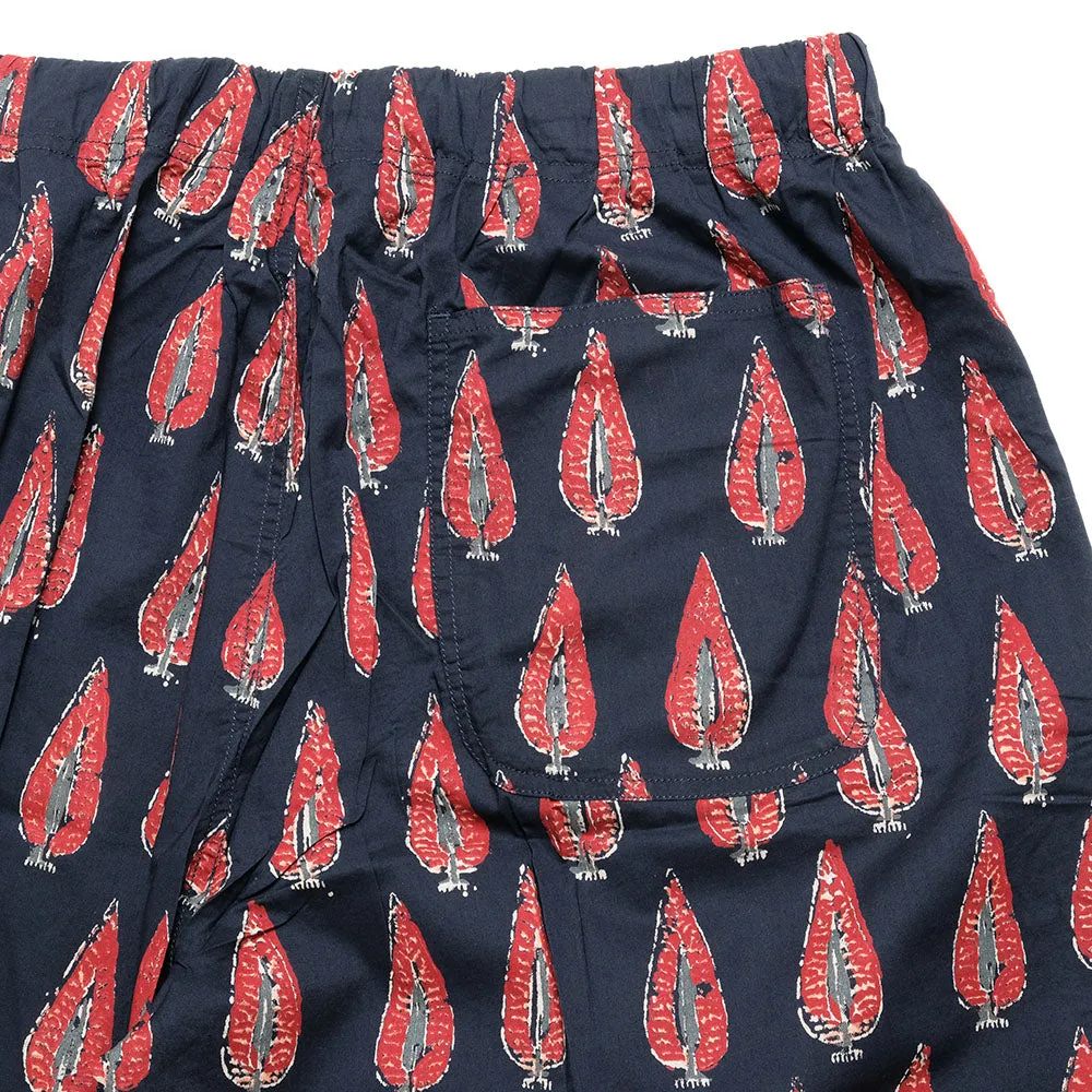 SOUTH2 WEST8 - String Slack Pant - Cotton Cloth / Batik Printed - OT553