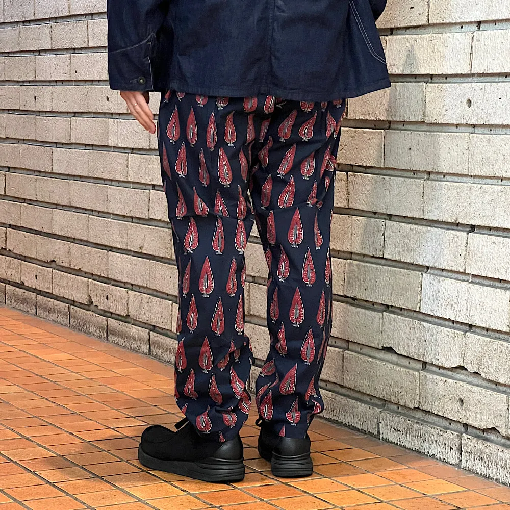 SOUTH2 WEST8 - String Slack Pant - Cotton Cloth / Batik Printed - OT553
