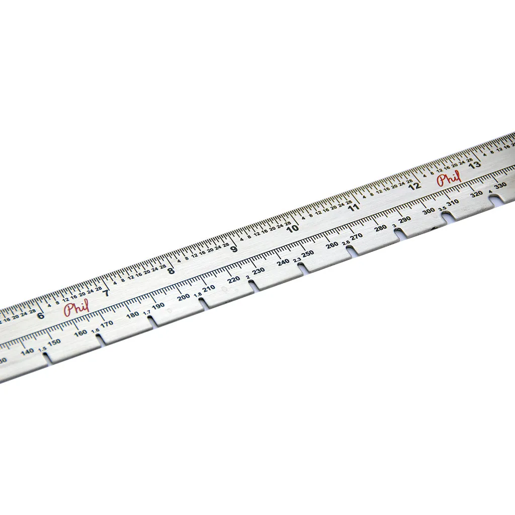 Spoke Gauge and Length Ruler