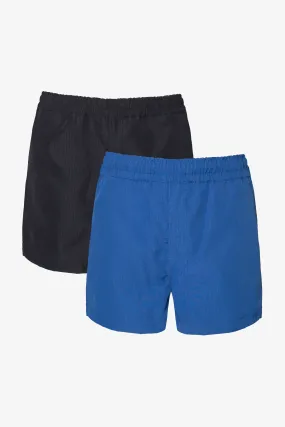 Summer Short 2 Pack - Black/Blue